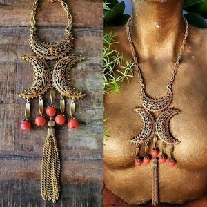 Vintage 1960's Filigree Necklace